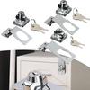 Compact Design Cabinet Lock Door Lock Metal Hasp Lock 2.5 Inches Cabin Door Lock Compact Design Furniture Lock