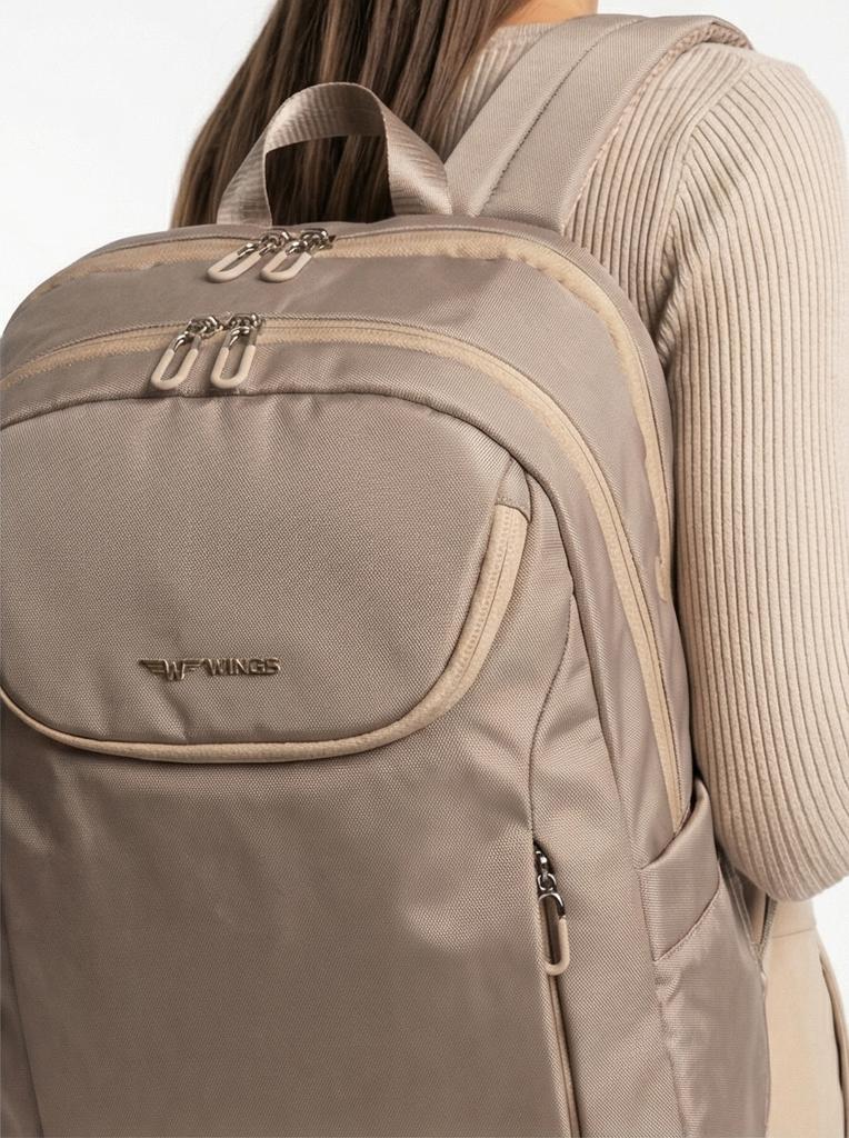 Wings Multifunctional Women' Backpack Skylark Beige