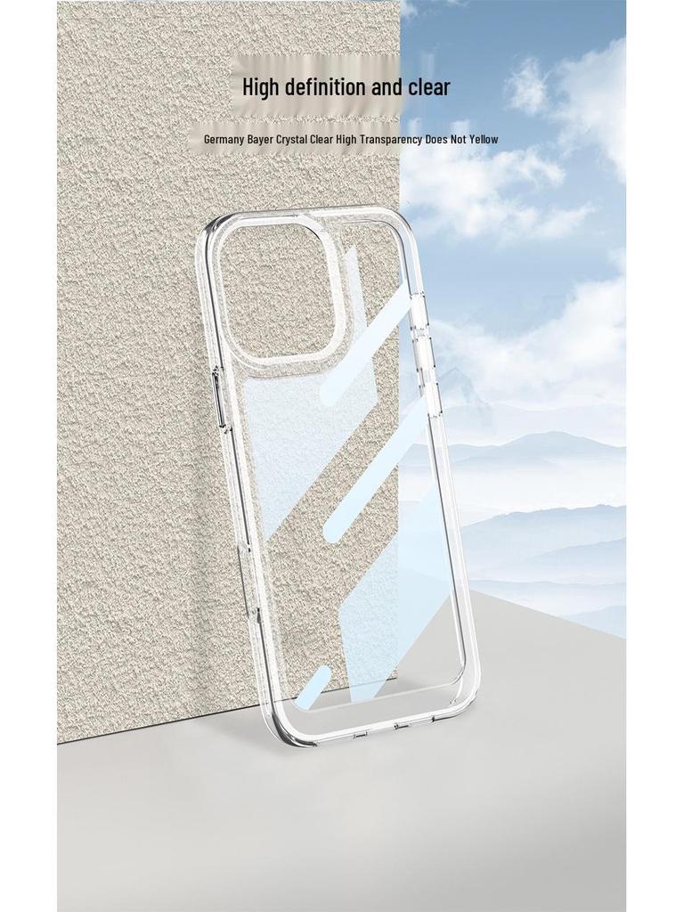 iPhone 16/16 Pro High-Transparency Airbag Anti-Drop Protective Case
