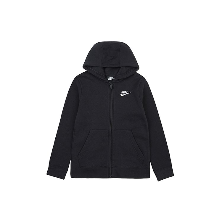 Nike Fleecefôret brodert logo avslappet sportsett barn aktivtøy svart BV3634-010