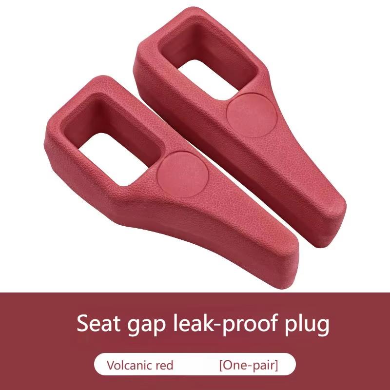 2Pcs Car Seat Gap Filler Odorless Seat Belt Buckle Protector Flexible Seat Side Gap Filling Strip Universal Auto Drop Blocker