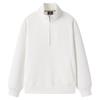 NVG·YOUNG Men's Waffle Knit Half-Zip High-Neck Sweatshirt