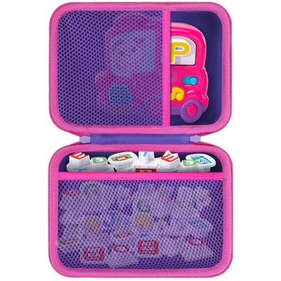 LeapFrog Fridge Fridgephonics Magnetic Alphabet Compatible with Lebakort Storage Case (Purple + Magenta Case)