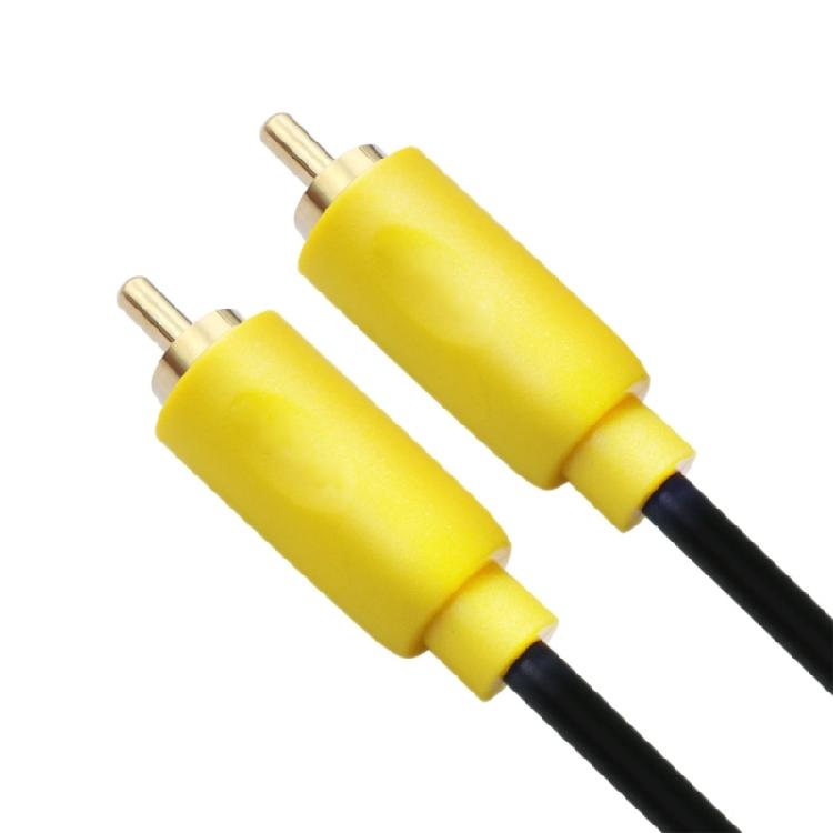 SPDIF RCA to RCA Male to Male Coaxial Cable Stereo Audio Cable Gold-Plated RCA