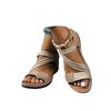 Women Platform Wedge Sandals Adjustable Strap Open Toe Casual Summer Footwear Comfortable Walking Shoes