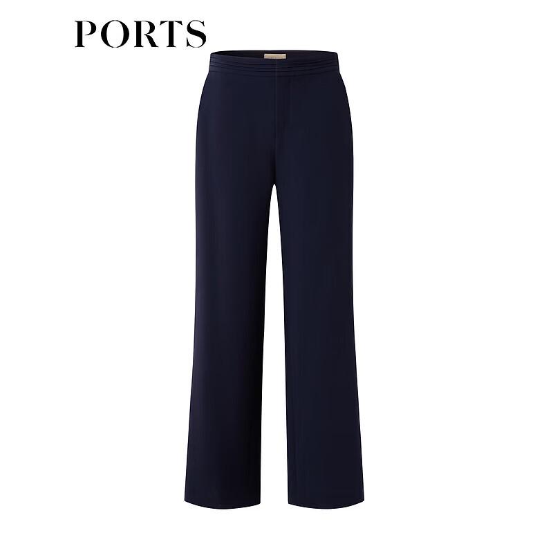 PORTS Women's Autumn Straight Wide-Leg Casual Pants