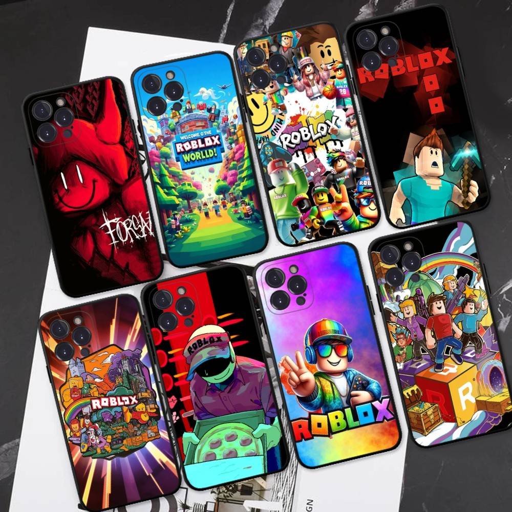 Game R-Roblox-ES Phone Case For IPhone 14 Plus 13 Mini 11 16 15 17 Pro Max Protection Shockproof