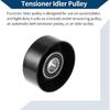 No.F8KZ8678AA Drive Belt Idler Pulley for Ford Escort 1998-2003 for Ford for Mustang 1998-2004 Serpentine Tensioner Pulley Idler 1 Pc