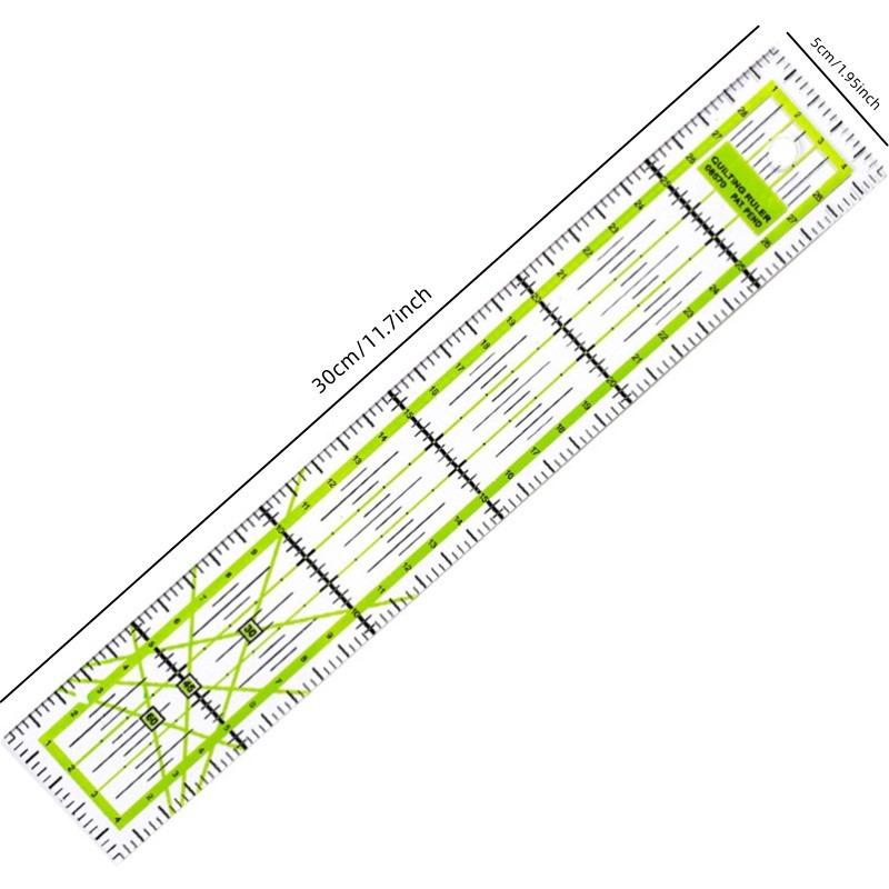 

15 см линейка для квилтинга и пэчворка линейка для резки ткани акриловые швейные линейки для самостоятельного вязания поделки портной швейные инструменты