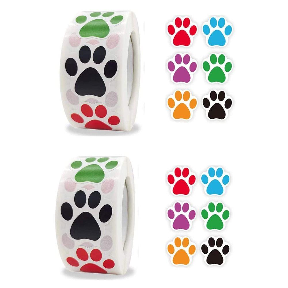 

2 рулона красочные 2 рулона 1 дюйм / 2,5 см Вечеринки Расходные материалы Наклейки Лента Самоклеящаяся этикетка