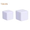 50Pcs 16mm/18mm Blanks Dice White Cubes Blanks Dice Set Classroom Board Game Smoothed Surface Six-Sided