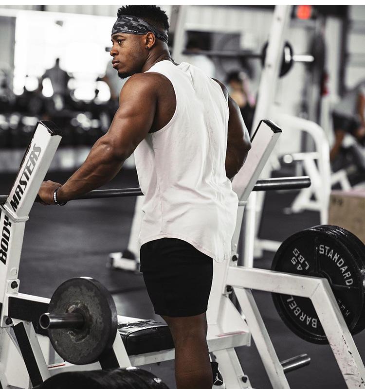 Men's Quick-Dry Slim Fit Tank Top - Trendy 2021 Sports Running Sleeveless T-Shirt