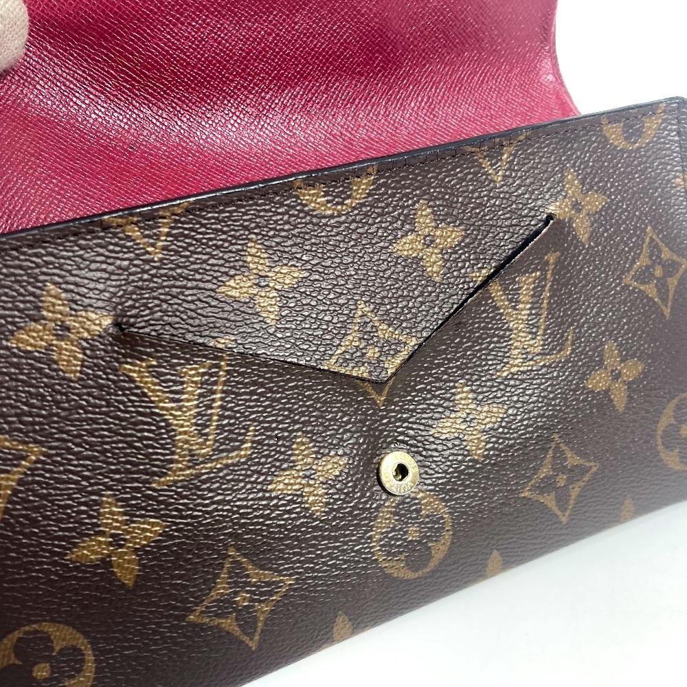 Louis Vuitton M62155 Monogram Portefeuille Jeanne Long Wallet Flap Long Wallet