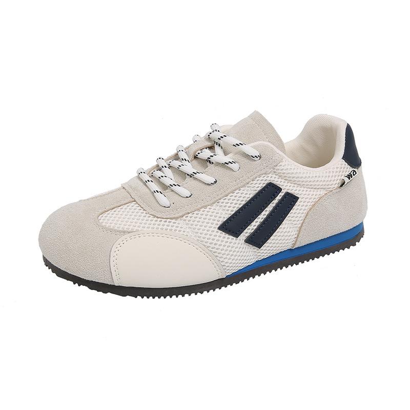 Forrest Gump shoes women's new mesh breathable German training little white shoes in summer 2025 super fire versatile casual sports shoes