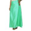 Indischer Satin-Seiden-Petticoat Bollywood Solides Inskirt-Futter für Sari