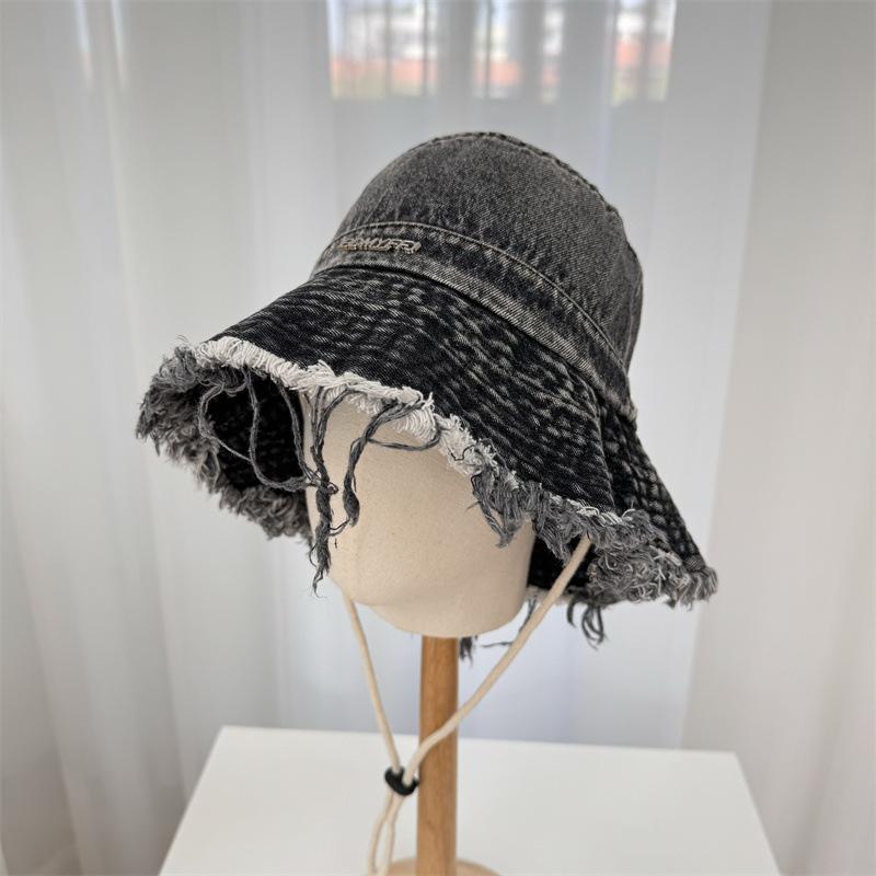 Versatile Hat Style Retro Burr Edge Womens Sunshade Hatscaps Fishermans