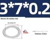304 Stainless Steel Ultra-Thin Flat Washers - Available in Thickness: 0.1mm, 0.2mm, 0.3mm, 0.5mm