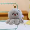 Adorable Emotional Octopus Plush Pendant - Cute Companion Doll Gift for Girls, Backpack Ornament