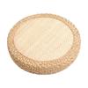 Tatami Floor Pillow Handmade Woven Meditation Cushion Sitting Pad Seating for Balcony Home Decor Office Tea House Indoor