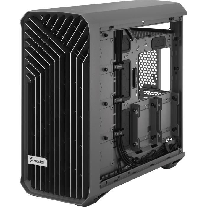 Boîtier PC - FRACTAL DESIGN - Torrent Gray TG Light Tint - SSI-CEB - Air flow optimisé avec 5 ventilateurs inclus - (FD-C-TOR1A-02)