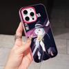 Wandering Witch Elaina Jelly Double layer Rose Red Mobile Phone Case for iPhone 17 16 15 14 13 12 11 Air Pro Max Plus Protective