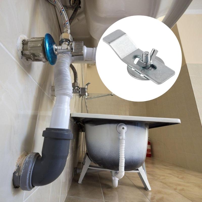 Professional AntiDrop Sink Mounting Hardware Kit With 12 Metal Clip For Various Basins Size