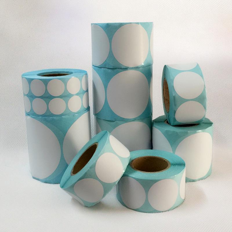 Odolné Samolepicí Termální Čárové Kódy – Kulaté, Jednořadé/Dvouřadé