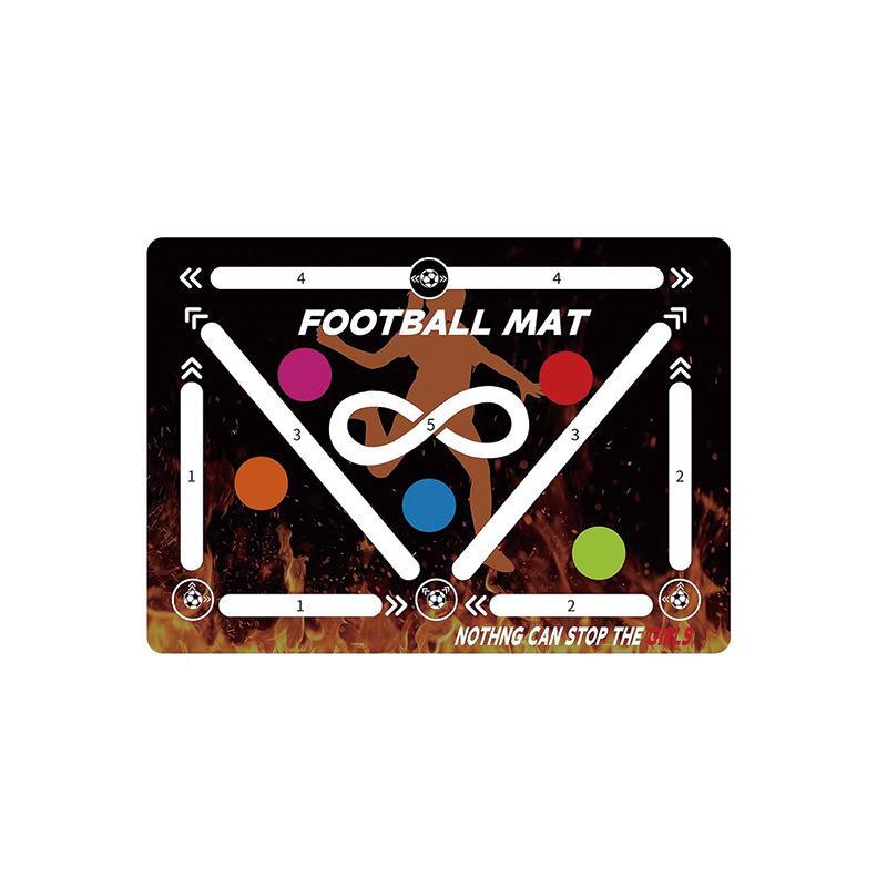 Anti-Slip Noise-Reduction Children's Football Training Mat for Home