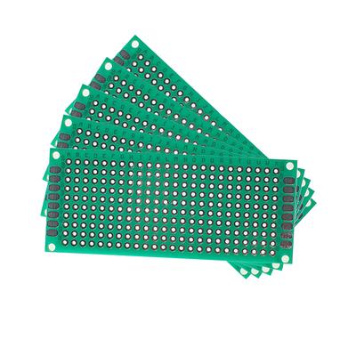 5 STÜCKE 3*7 CM PCB Board Single Side Prototype Board Grün Universal-leiterplatten DIY Elektronische Kit für Arduino