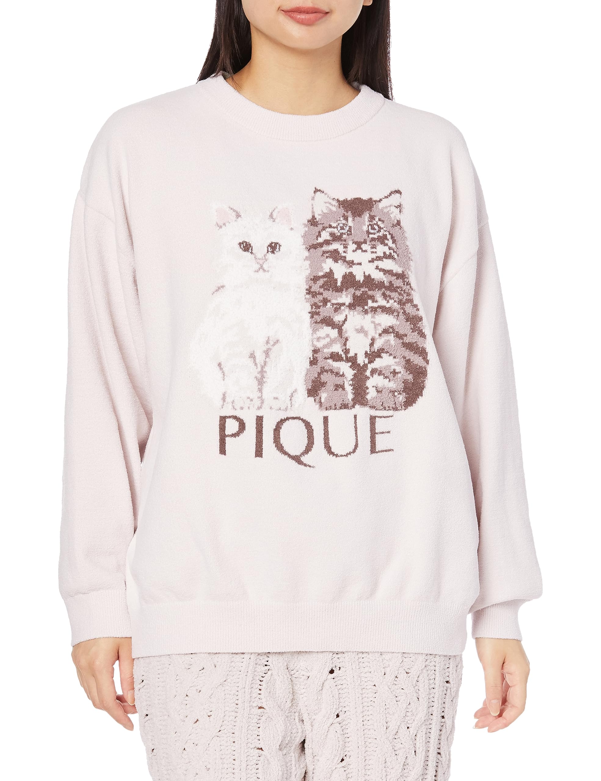 Gelato Pique Twins Cat JQD Pullover Pink PWNT234032 Women s 10369₽