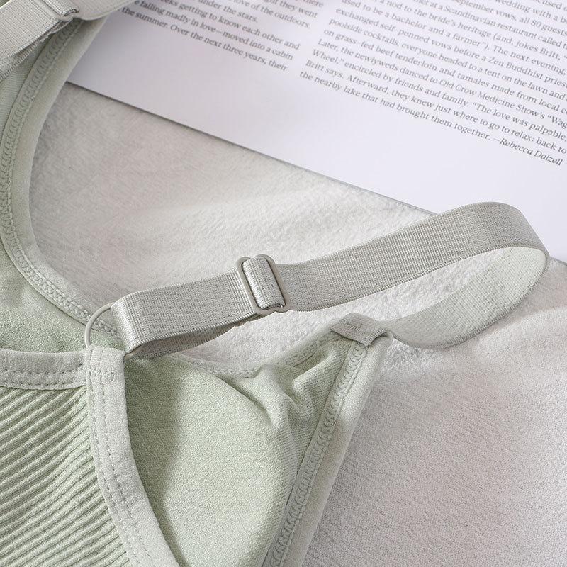 Nit na zavinování hrudníku Bavlna bez kostic Sportovní zavinovačka na hrudník Antiluminiscenční Krásná zadní utěrka na hrudi