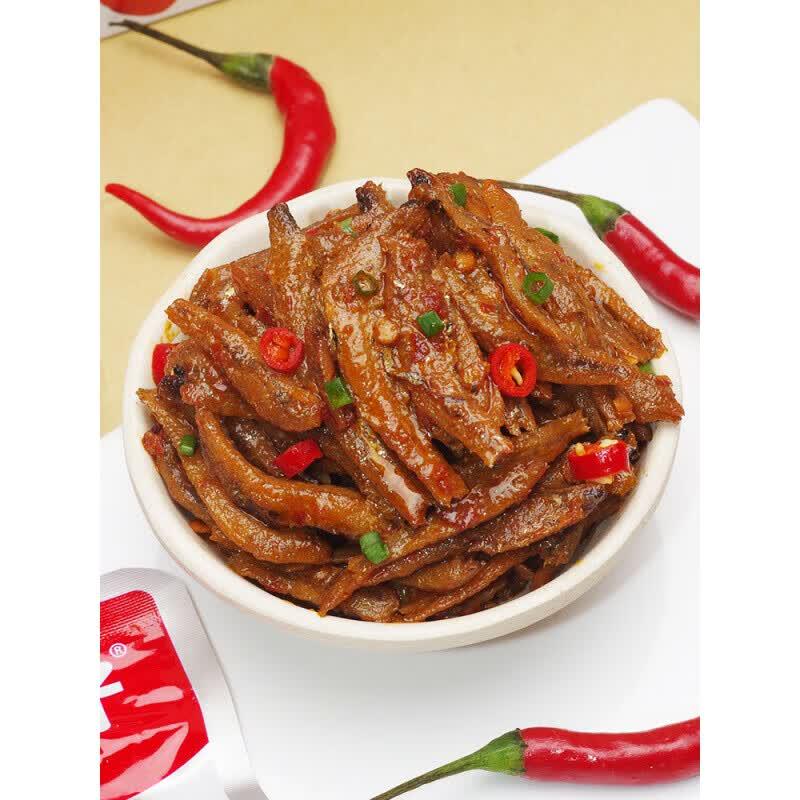 Jinzai Spicy Dried Fish Snacks