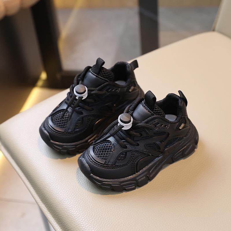 

Детские Дышащие Кроссовки из Двойной Сетки для Мальчиков - Повседневные Белые Кроссовки для Бега, Осень 2023 Size 32, 19.5 cm