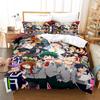 NEW My Hero Academia Anime Duvet Cover Set with Pillow Covers Polyester Teens Kids Bedding Set Full Queen King Size Bed Linen