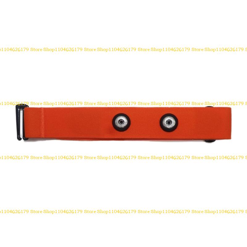 1pc Elastic Heart Rate Sensor Strap Silicone Chest Strap Adjustable Length Silicone Texture Perfect for Exercise Equipment