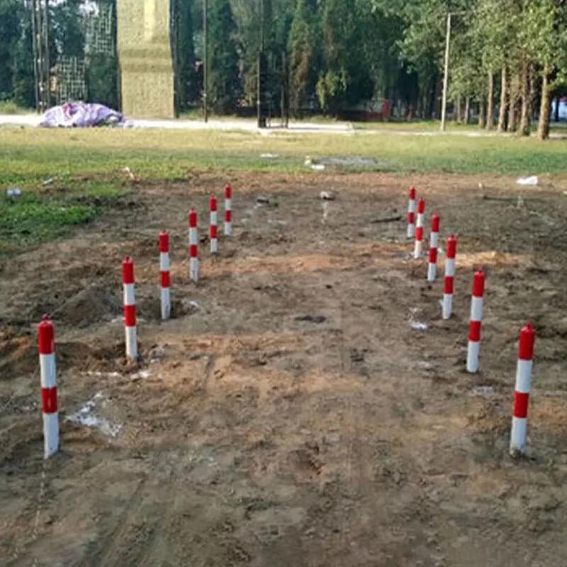 Outdoor 400m Obstacle Course Training Pole