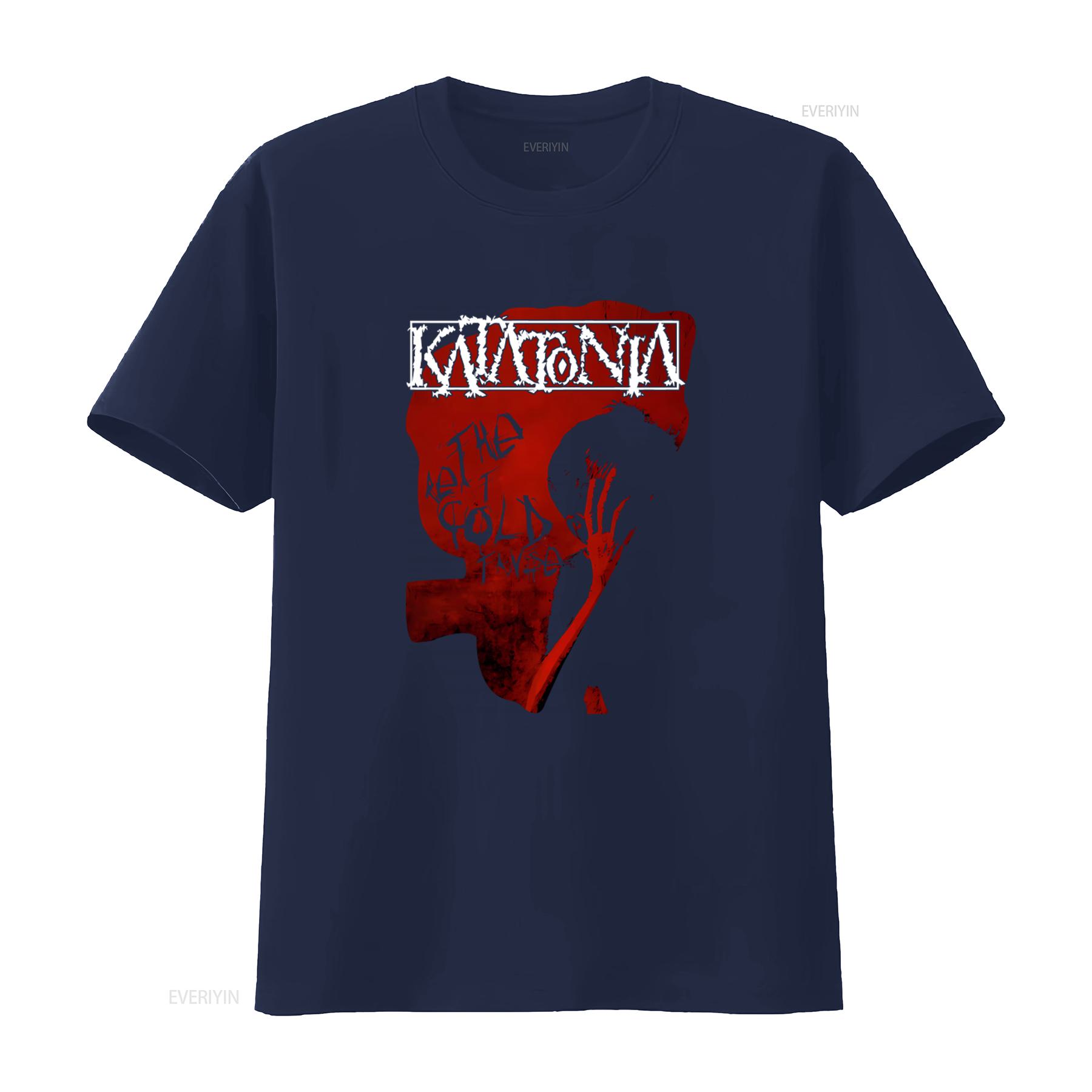 Vintage 2006 Katatonia The Great Cold Distance T Shirt for Men U565 vintage Washed Casual Unisex Stretched designer clothes S