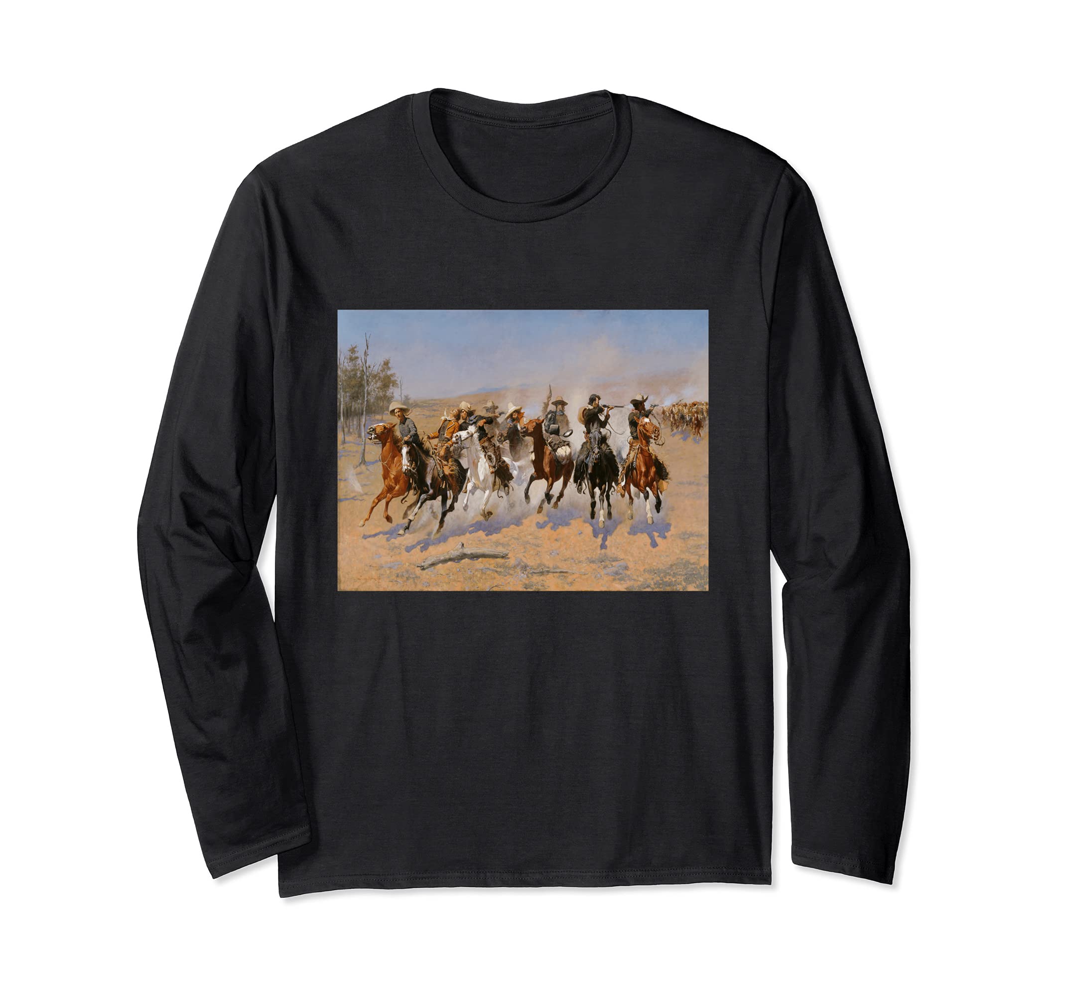 

Frederic Remington A-Dash (for wood) long-sleeved T-shirt
