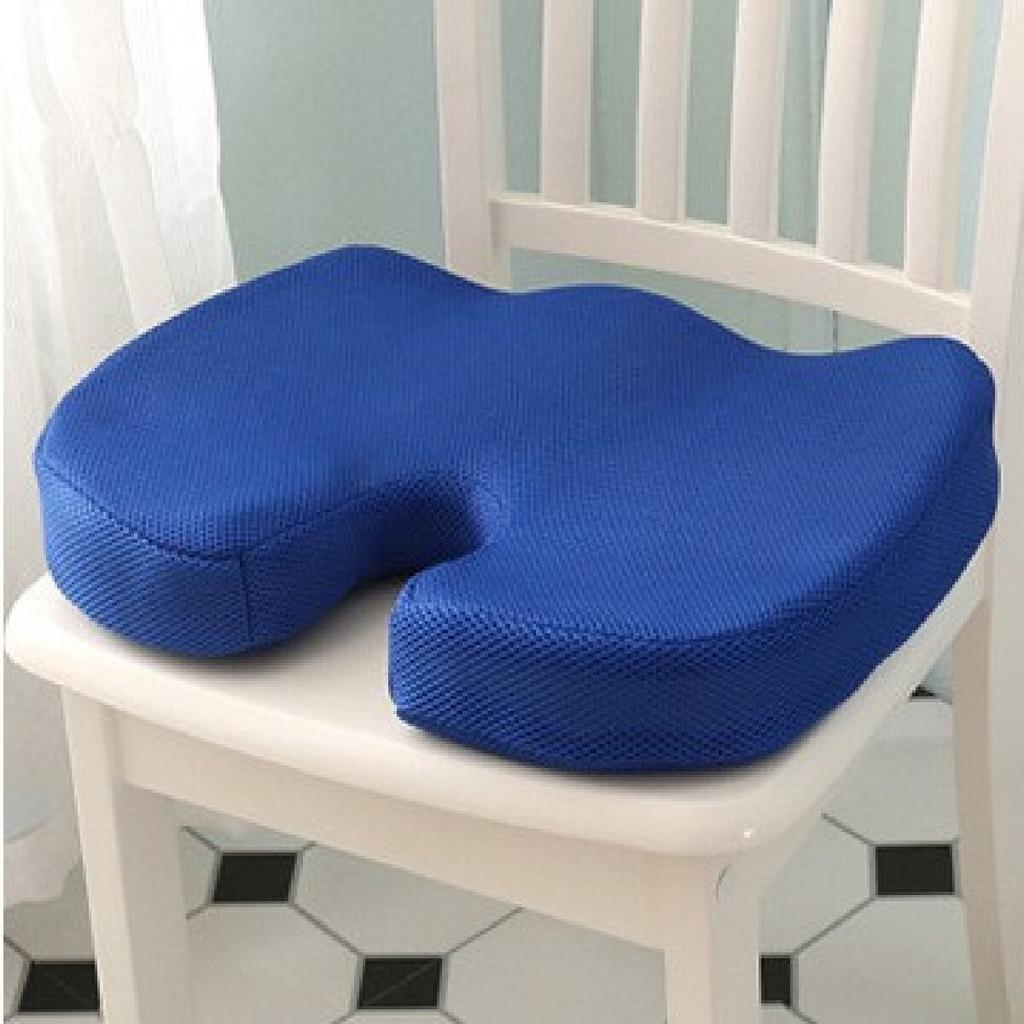 Ergonomic Memory Foam Office Chair Cushion Hemorrhoid Support Cushion Sedentary Relief Seat Pad Student Car Seat Cushion