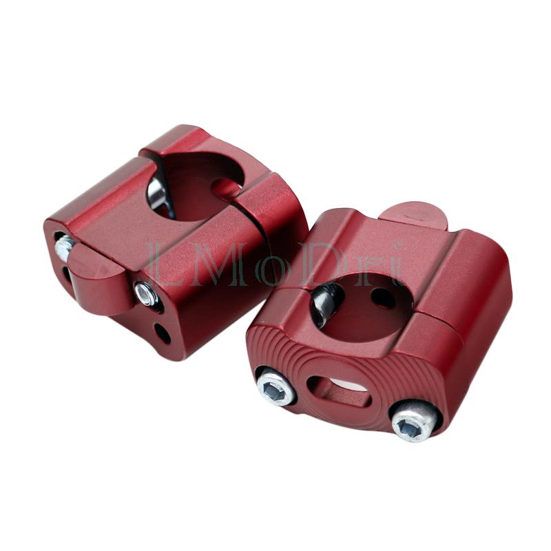 LMoDri Motorcycle Handlebar Risers Universal 22mm 28mm CNC Aluminum Alloy Handle Heightening Code Motorbike Frame