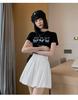 Women's 2024 Autumn Wide-Leg Elastic Waist Bloomers - Slim, Loose, Pumpkin Casual Shorts