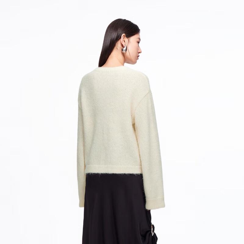 VEROMODA 2025 Fall/Winter Lambswool Blend Knit Sweater