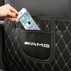 1Pcs Car Seat Backrest Anti Kick Protector Cover Pad Anti Dirt Mat Storage Bag For Mercedes Benz AMG W203 W204 W205 W209 W210 W2