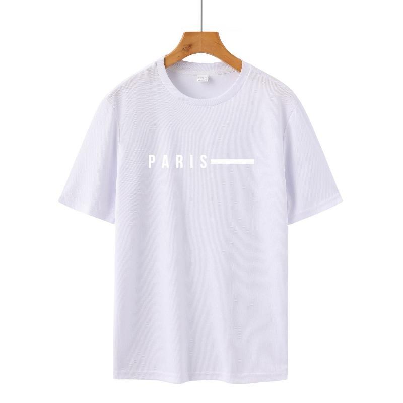 Hauts décontractés amples à manches courtes pour hommes T-shirts confortables en pur coton pour hommes