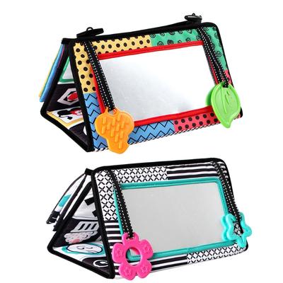 Baby Cloth Book Infant First Book Brain Developmental Shape Color Recognition Preschool Teaching Aid Squeak & Tearproof