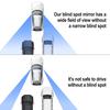 Adhesive Heart Shaped Blind Spots Mirror No Tool Needed Wide Angle Blind Spots Mirror Simple Installation for Quick Setup