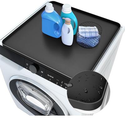 Silicone Washing Machine Cover Mat Anti-Slip Top Protector Pad for Washer or Fridge Waterproof Heat Insulation Sunscreen Dust