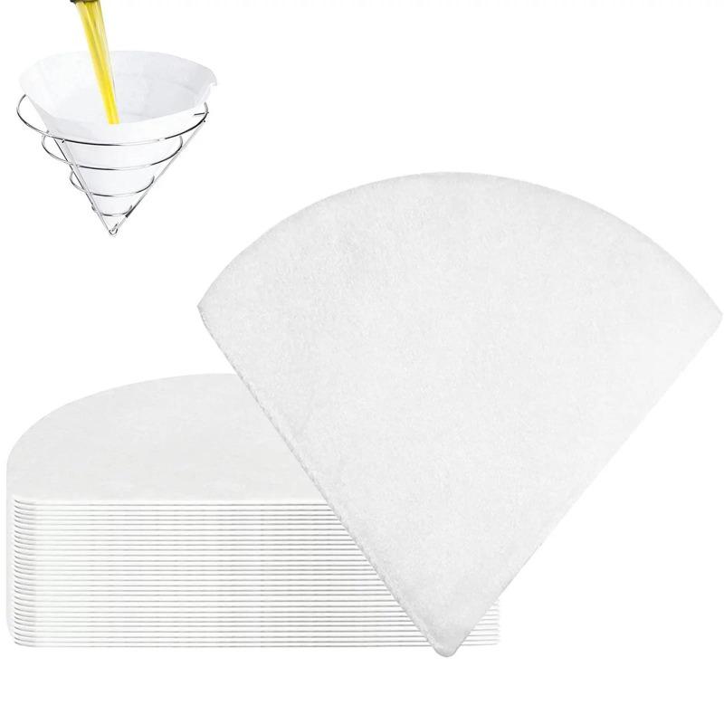 

Набор фильтров для кленового сиропа Фильтры для масла для фритюрниц Нетканые фильтрующие конусы Конусы для фильтров для кулинарного масла Для кухни Рестораны Кафе Грузовики с едой Гостиницы белый