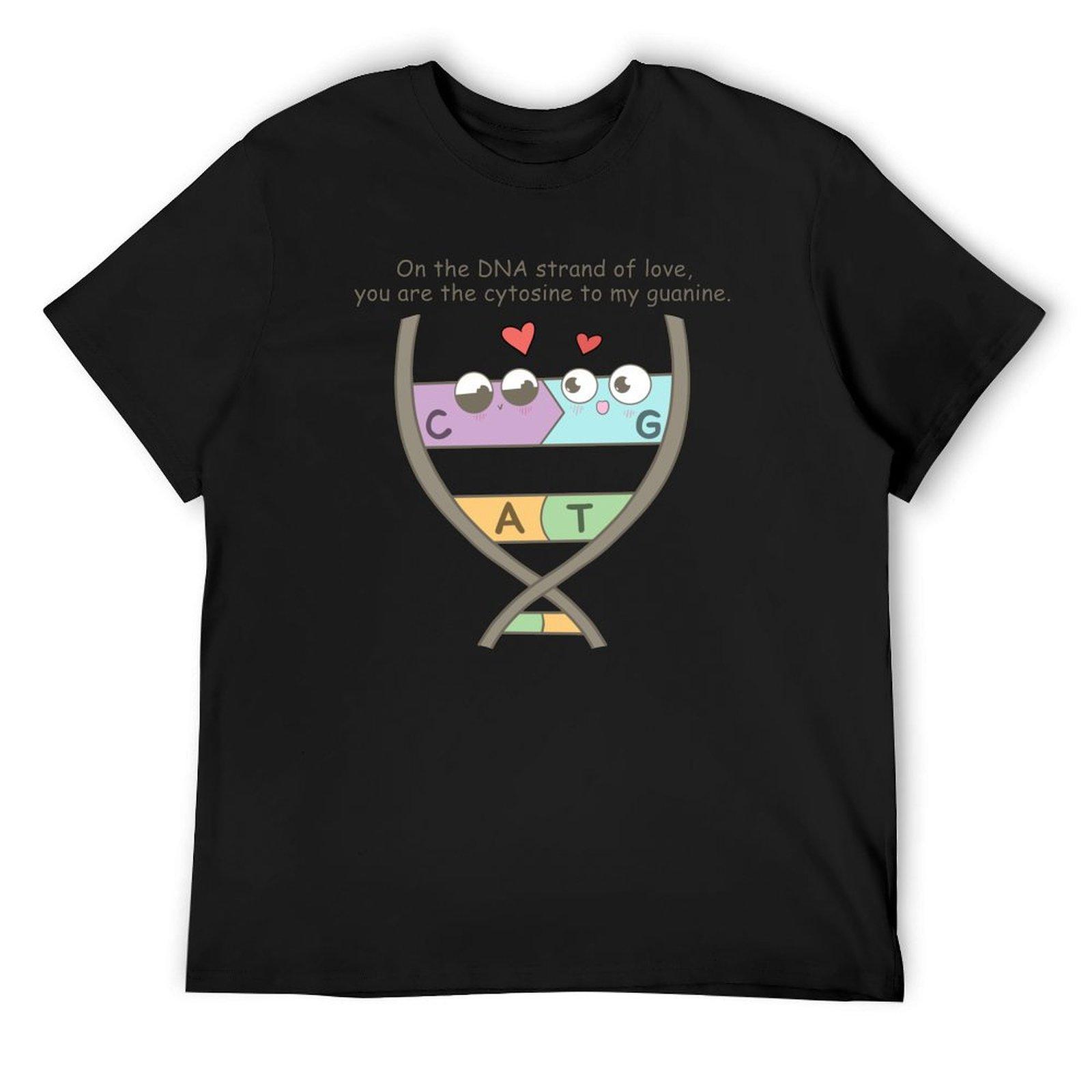 

DNA Strand of Love T-Shirt aesthetic clothes tees man t shirt designer shirts tee shirts for men 4XL