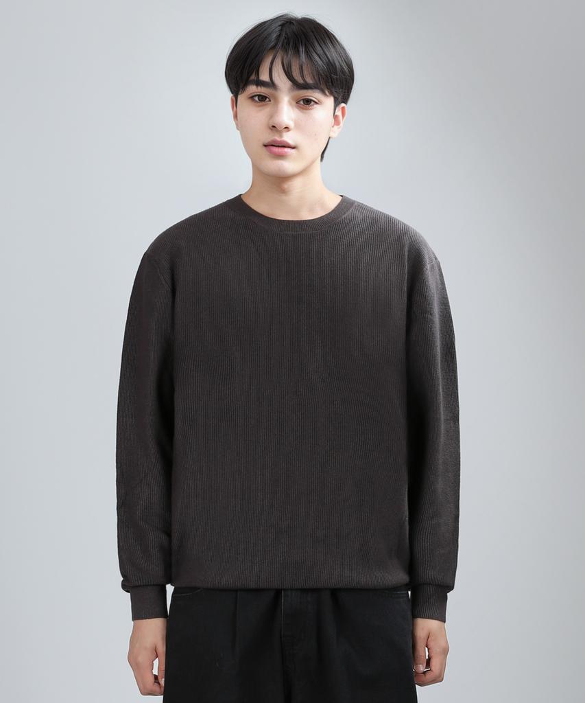 JHONNY WEST Viscose Cashlon Knit (Charcoal)